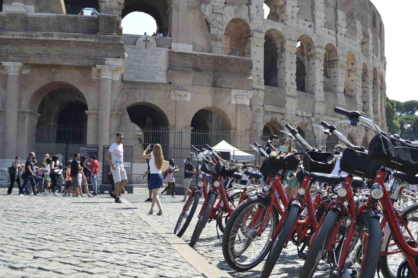 Rome : Location de Vélos Électriques et Options Attractions