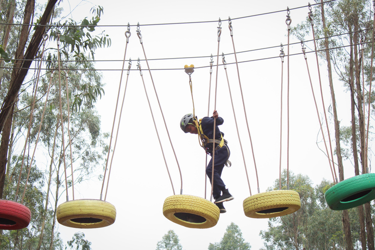 Addis Abeba Entoto Mtn: Reiten, Paintball und ZiplineEntoto Mtn: Reiten, Paintball und Zipline-Hochseilgarten