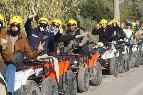 Antalya: Off-Road Quad/Buggy Safari & Hotel Transfer Double Quad: Two People, One Bike