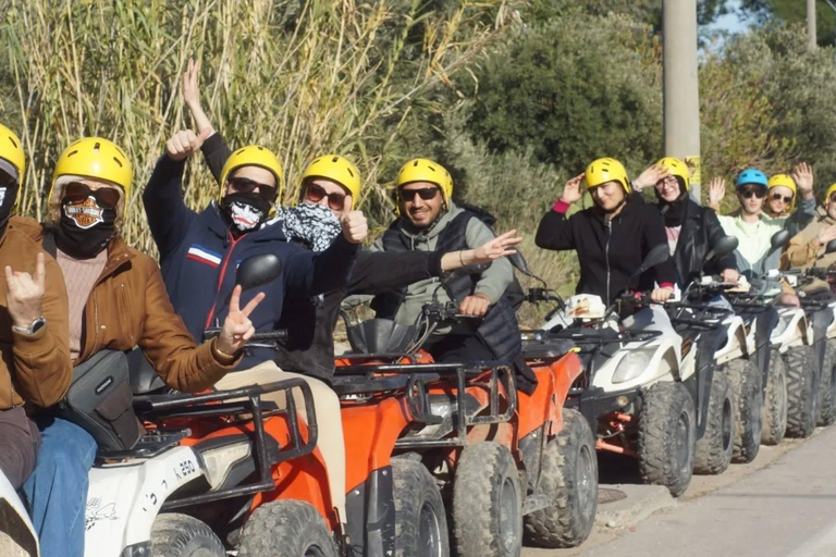 Antalya: Off-Road Quad/Buggy Safari & Hotel Transfer Double Quad: Two People, One Bike