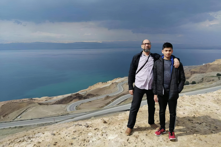 From Amman: Petra, Pink Salt Lake, & Dead Sea Day Trip Transportation Only Tour