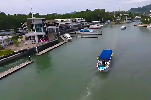 Phuket: Phi Phi, Maya, Khai of Maiton of Bamboe Eiland TourPhi Phi, Maya, Khai eiland tour per speedboot