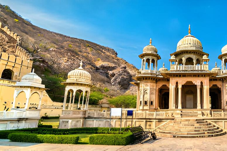 Jaipur: Personalized Full-Day City Tour by Car with Options Tour with Ac car, Driver, Tour Guide, Monuments Tickets