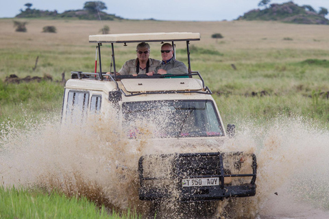 Safari de luxe de 2 jours depuis et vers Dar es Salaam avec vol