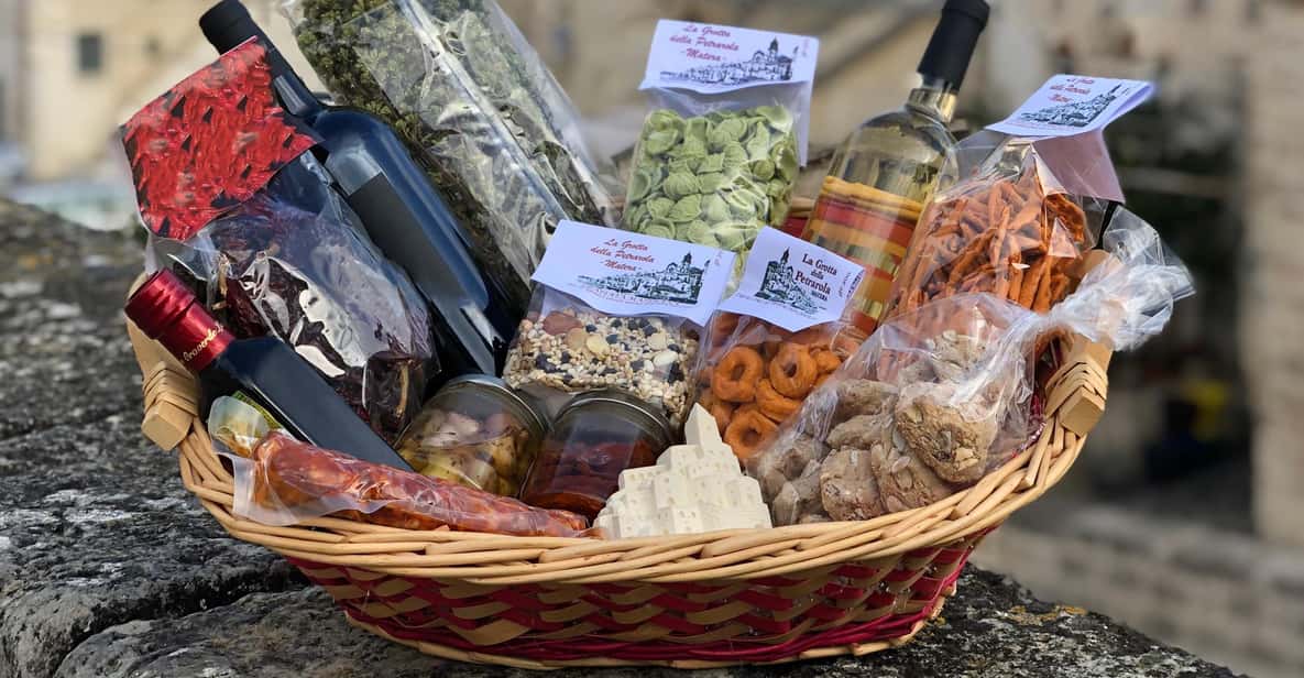 Afbeelding 30 van Matera: Proeverij van lokale producten en wijn in oude grotten in de Sassi