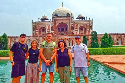 Delhi: Private Half Day Delhi City Guided Tour By Car Half Day Delhi Tour with Meeting Point