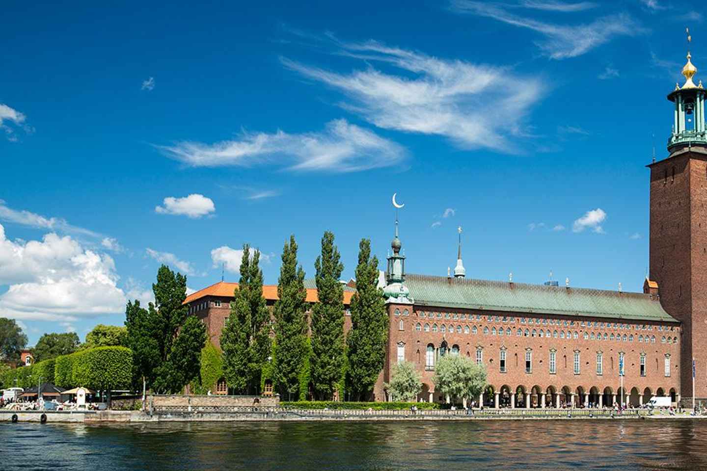 Stockholm : visite en bateau du canal de l'Hôtel de Ville