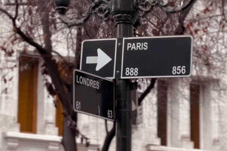 Santiago: Walking Tour with Bilingual Guide