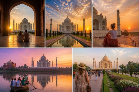 4 Days Luxury Tour by Car & Guide ( Delhi → Agra → Jaipur )