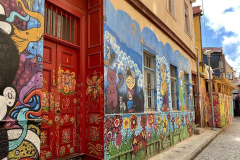 From Santiago: VIP Tour to Valparaiso, Viña del Mar, Wine, and Moai