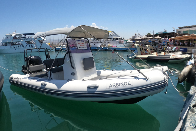 Self-Drive Boat Hire in Latchi & Transfer Option From Paphos