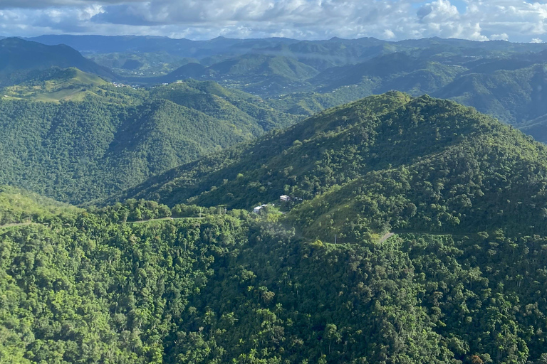 San Juan : visite privée de l'île en hélicoptère