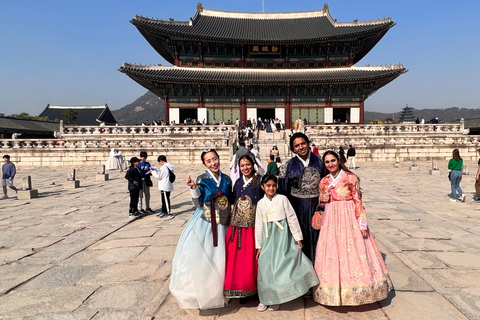 Seoul: Morgendliche Schnuppertour – Palast, Tempel & mehr