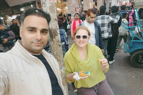 Delhi: Old Delhi Heritage Walk and Food Tour Old Delhi Walking Food tour with Pick up and drop by car