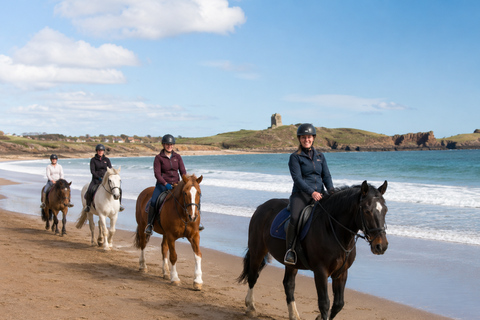 Edinburgh: Coastal Countryside Horse Riding Tour