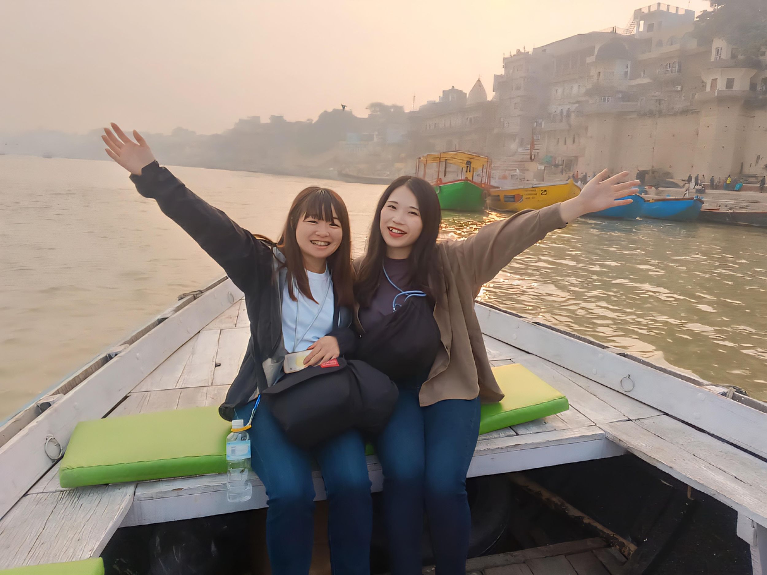 Von Delhi: Varanasi-Tour am selben Tag mit Flug und Bootsfahrt