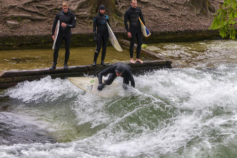 Múnich: CityTour-Eisbachwelle Surf - FC Bayern - Marienplatz