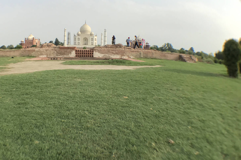 Från Delhi: - Tajmahal och Agra fort Tour med lunch