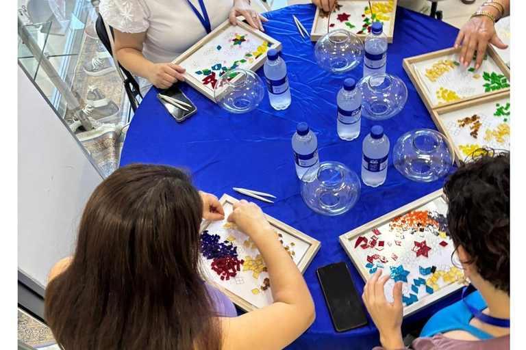 San José: Turkish Mosaic Lamp Workshop, Desserts, Tea, and Certificate