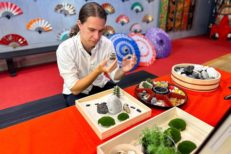 Osaka: Karesansui Garden Making and Matcha Experience