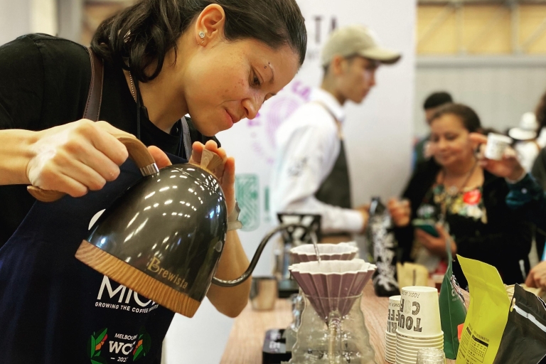 Bogotá: Ervaring met een koffiewedstrijdBogotá: Ervaringen met een caféwedstrijd