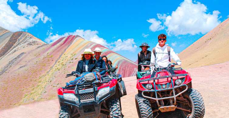 Des de Cusco: Vinicunca Rainbow Mountain ATV Tour amb àpats