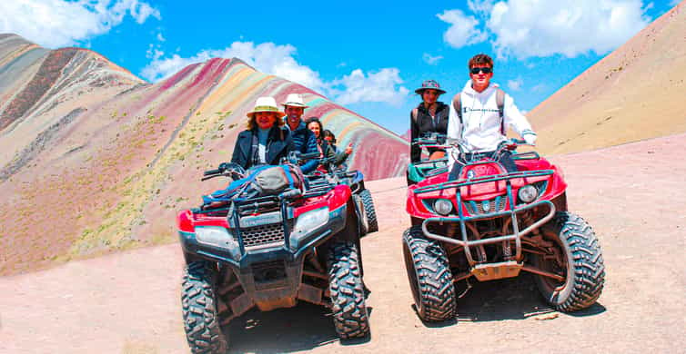 Des de Cusco: Vinicunca Rainbow Mountain ATV Tour amb àpats