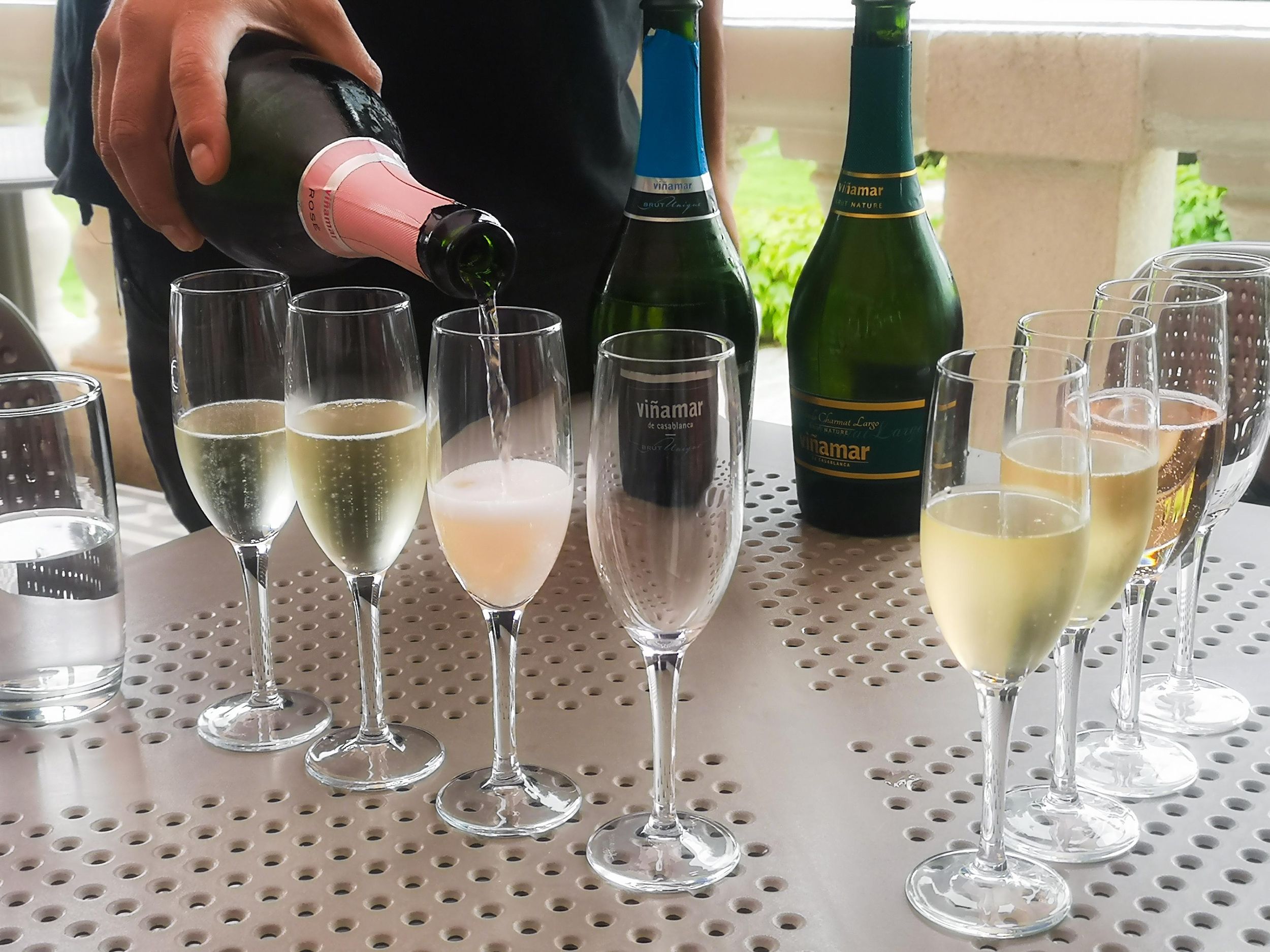 Santiago: Sekt-Tour und -Verkostung im Casablanca Valley