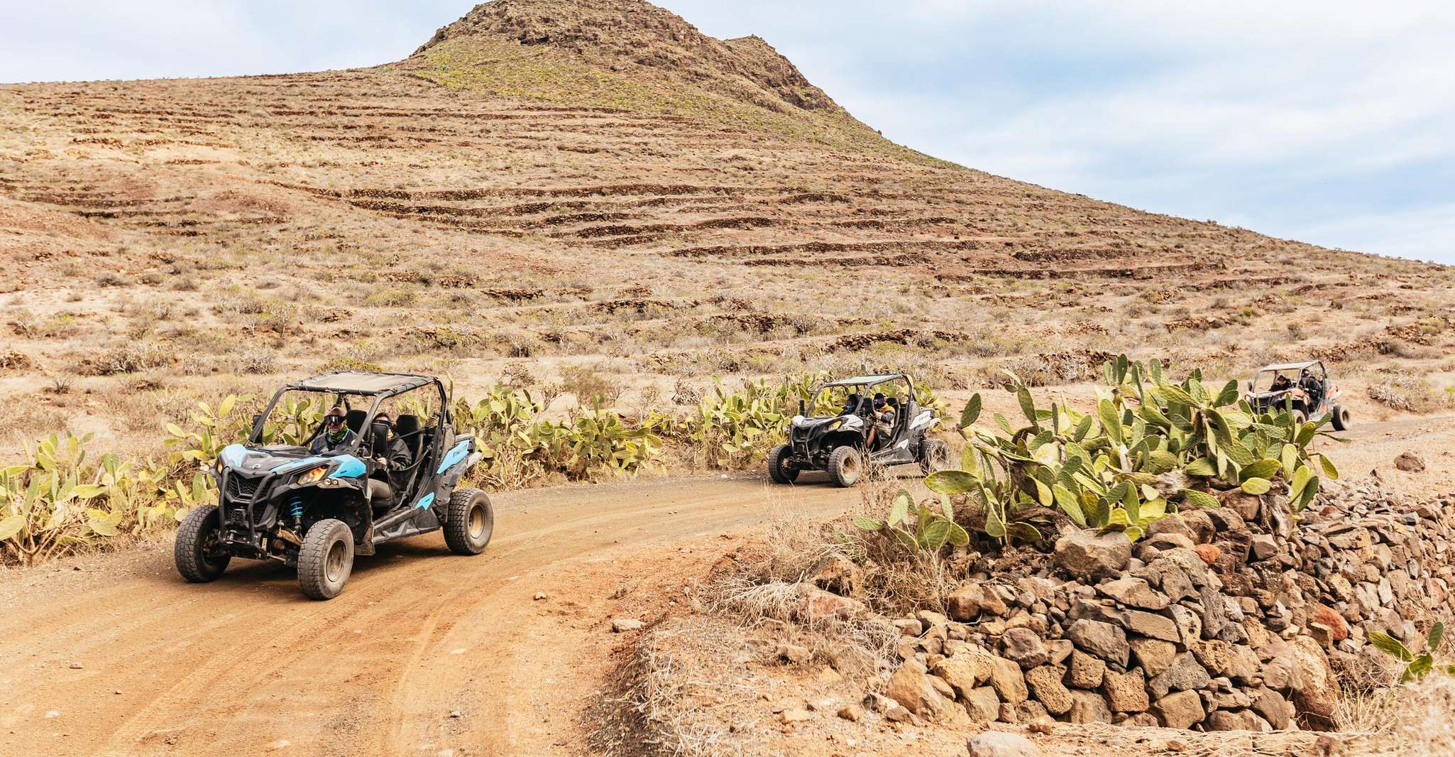 Lanzarote, Guided Off-Road Volcano Buggy Tour with Pickup