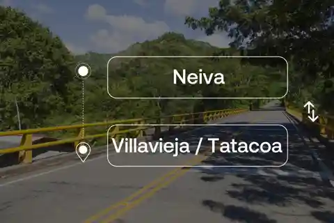 Neiva do lub z Villavieja Transfer prywatny