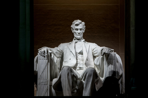 Washington DC: begeleide tour met elektrische karretjes bij maanlicht langs monumentenWashington DC: begeleide monumententocht met een elektrische kar in het maanlicht