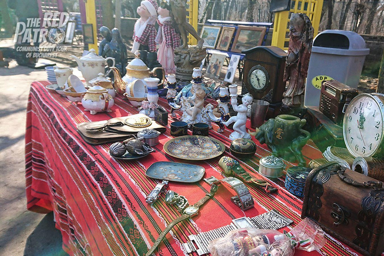 Bucharest: Private Flea Market Tour by Vintage Car