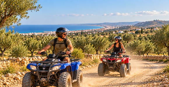 Sousse: Rural Quad Tour Through Olive & Cactus Groves