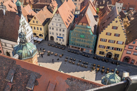 Rothenburg: Cidade Antiga Romântica Tour guiado por você mesmo