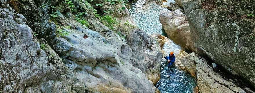 Bovec : Canyoning pour débutants