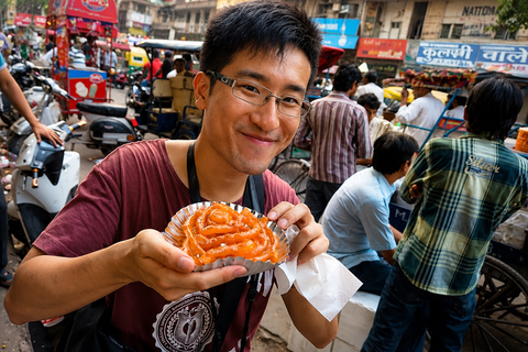 Agra by Night: Private Street Food Tour With Local Markets Tour Guide + Street Food & Tuk-Tuk Ride