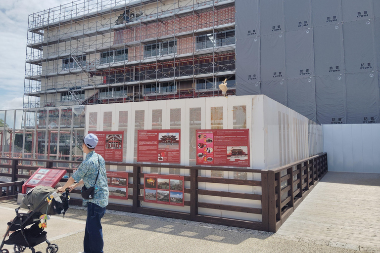 Naha: Shurijo Castle & Tamaudun Guided Walking Tour Morning visit