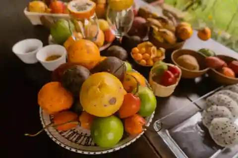 Reserva Natural Barbas Bremen: Prova de frutos tropicais