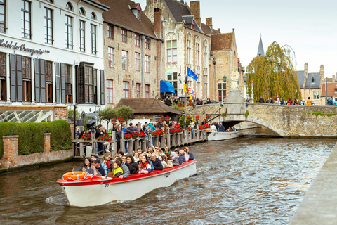 Ab Zeebrugge: Landausflug Gent und Brügge in einem5-stündige Brügge Spezial Tour