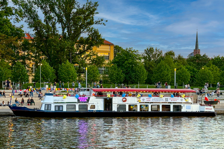 Wrocław: Odra River Boat Cruise with Audio Guide