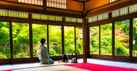 Kyoto: Tea Ceremony in a Garden Tea House near Kiyomizu-dera