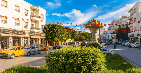 Tunis/Hammamet: Nabeul, Kelibia, Kerkouane, Houaria, Korbous + lunch