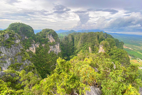 Krabi: Unieke privévaart met tijgergrot tempel &amp; cafés