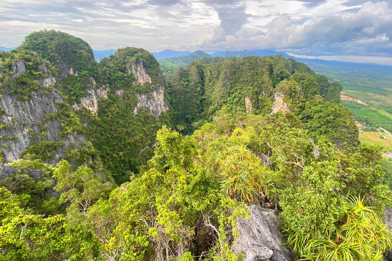 Krabi: Unieke privévaart met tijgergrot tempel &amp; cafés