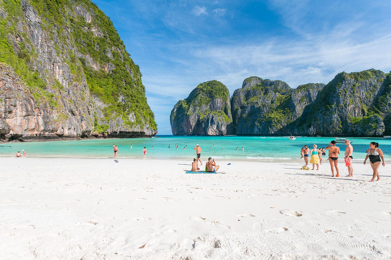 Phi Phi : Excursion d'une demi-journée à Phi Phi pour faire de la plongée en apnée en bateau à longue queue