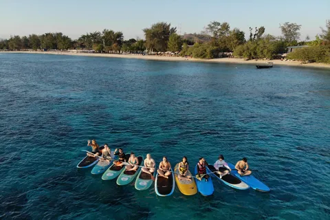 Sunrise Stand Up Paddle Board With DRONE SHOOT