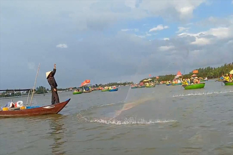 Hoi An/Da Nang : marché local - bateau-panier et cours de cuisineDépart pour Hoi An