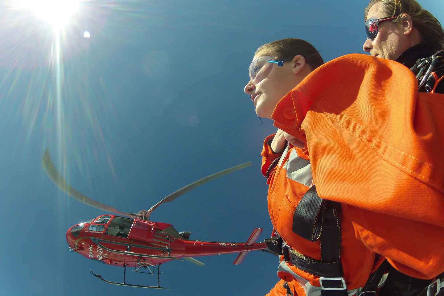 things to do in interlaken switzerland | pump up the adrenaline with helicopter skydiving
