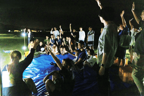 From Osaka: Awaji Island Magical Blue Sea Firefly Night Tour From Namba