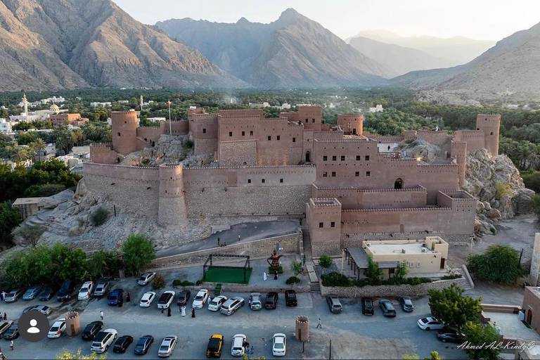 From Muscat: Rustaq Trenches, Nakal Fort & Hujrat AlShaikh